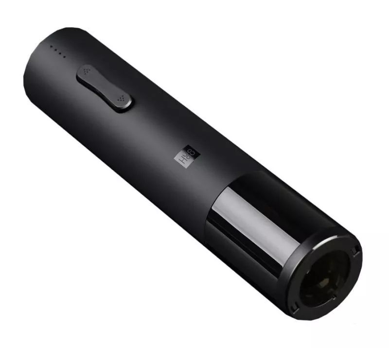 Электрический штопор HuoHou Electric Wine Bottle Opener, черный с логотипом СПб - фото № 1