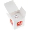 Елочный шар Finery Gloss, 8 см, глянцевый красный с логотипом СПб - фото № 3