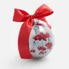 Елочный шар Finery Gloss, 8 см, глянцевый серебристый с логотипом СПб - фото № 6