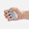 Эспандер кистевой FingerTap, серый с белым с логотипом СПб - фото № 6