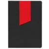 Ежедневник Bookmark, недатированный, черный с красным с логотипом СПб - фото № 2