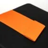 Ежедневник Bookmark, недатированный, черный с оранжевым с логотипом СПб - фото № 5
