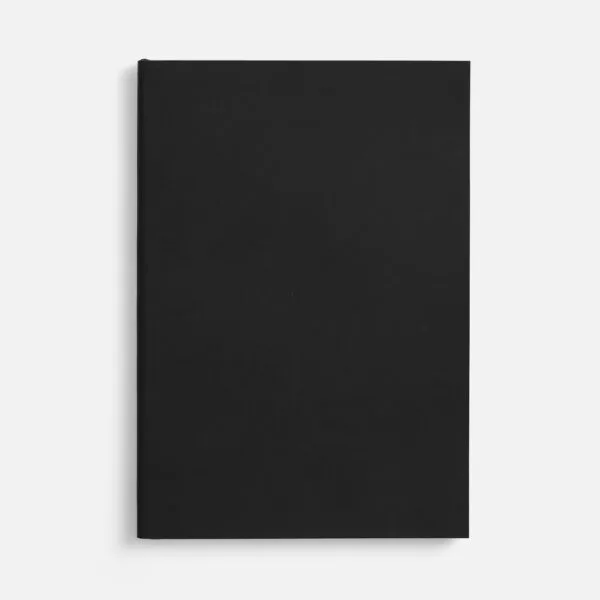 Ежедневник Flat Light, недатированный, черный с логотипом СПб - фото № 1