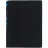 Ежедневник Flexpen Black, недатированный, черный с бирюзовым с логотипом СПб - фото № 4
