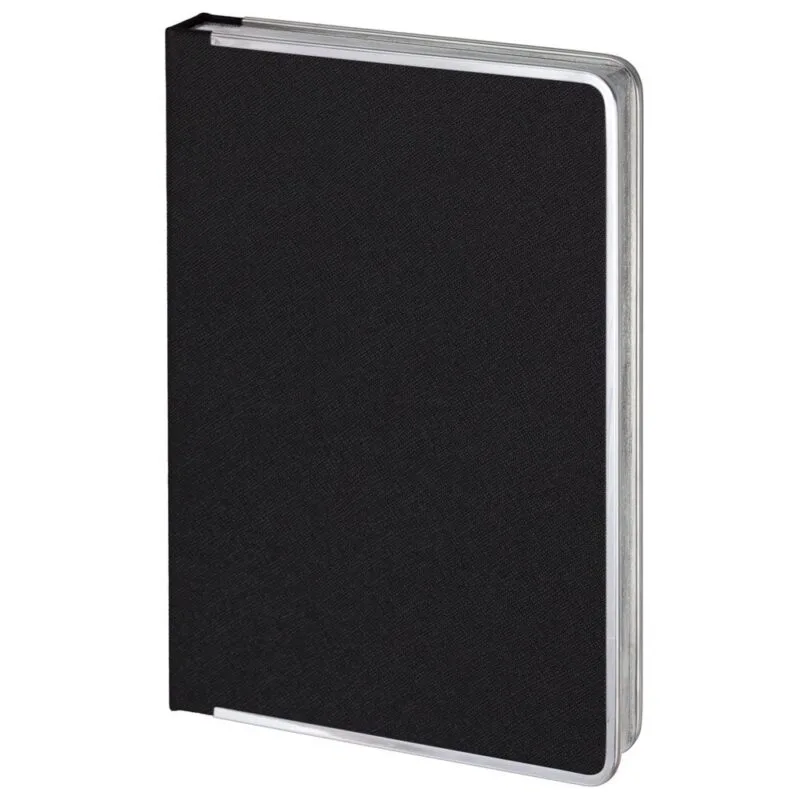 Ежедневник Frame Metal, недатированный, черный