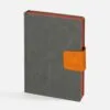 Ежедневник Grande Strap на заказ, датированный, серый с логотипом СПб - фото № 2