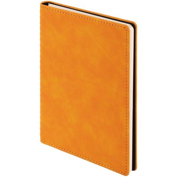 Ежедневник Spring Urban на заказ, недатированный, оранжевый с логотипом СПб - фото № 1