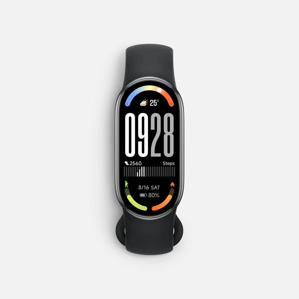 Фитнес-браслет Xiaomi Smart Band 10, черный с логотипом СПб - фото № 2