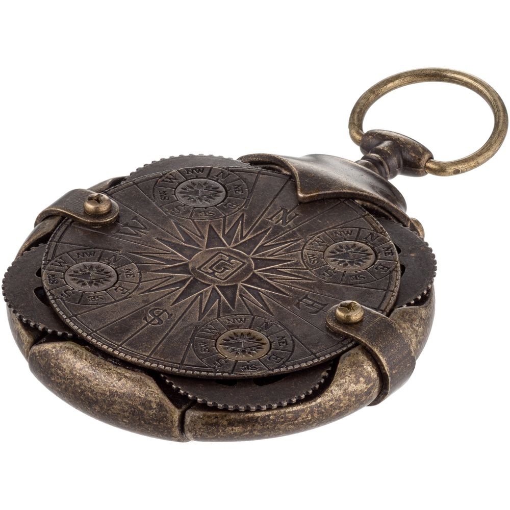 Флешка «Криптекс»® Compass Lock, 64 Гб с логотипом СПб - фото № 1