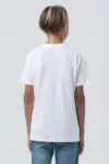 Футболка детская Regent Fit Kids, белая с логотипом СПб - фото № 5
