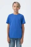 Футболка детская Regent Fit Kids, ярко-синяя (royal) с логотипом СПб - фото № 4