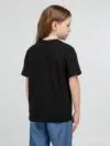 Футболка детская Regent Kids 150, черная с логотипом СПб - фото № 4