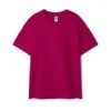 Футболка детская Regent Kids 150, ярко-розовая (фуксия) с логотипом СПб - фото № 1