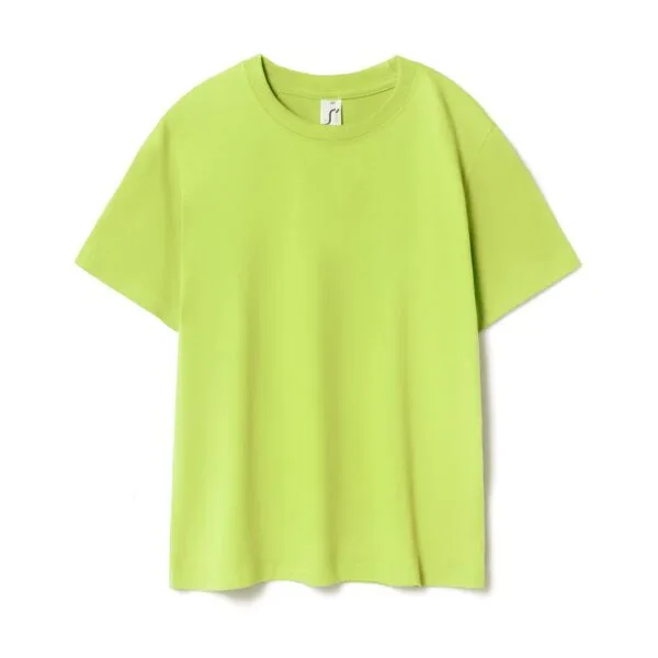 Футболка детская Regent Kids 150, зеленое яблоко с логотипом СПб - фото № 1