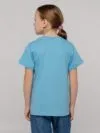 Футболка детская T-Bolka Kids, голубая с логотипом СПб - фото № 6