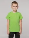 Футболка детская T-Bolka Kids, зеленое яблоко с логотипом СПб - фото № 5