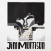 Футболка «Меламед. Jim Morrison», белая с логотипом СПб - фото № 4