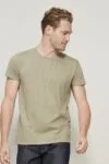 Футболка мужская Pioneer Men, бирюзовая с логотипом СПб - фото № 4
