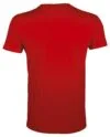 Футболка мужская Regent Fit 150, красная с логотипом СПб - фото № 2