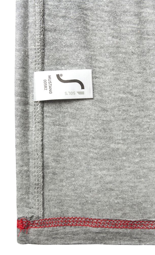 Футболка мужская Regent Fit 150, меланж хаки с логотипом СПб - фото № 5