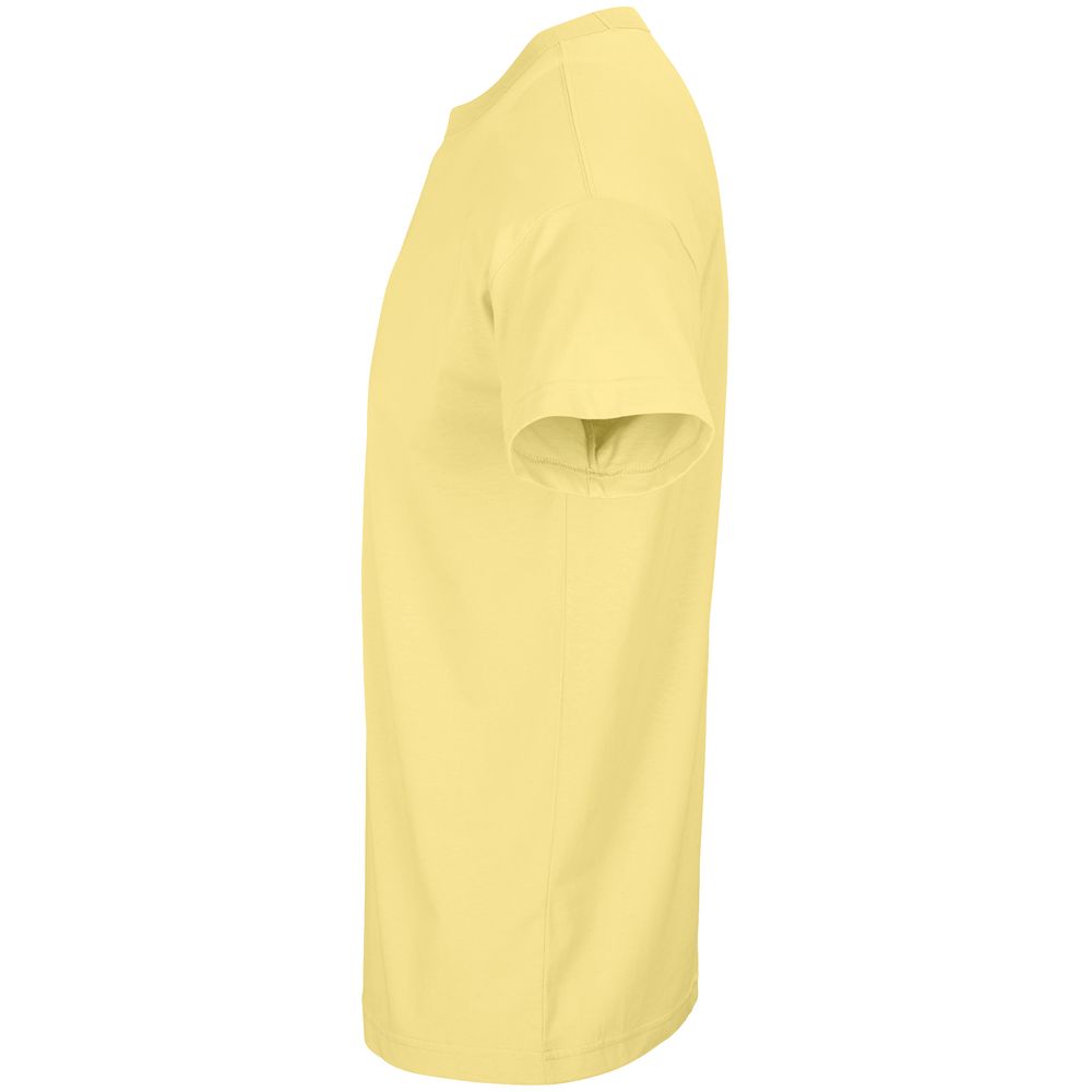 Футболка оверсайз мужская Boxy Men, светло-желтая с логотипом СПб - фото № 2