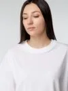 Футболка оверсайз женская Boxy Women, белая с логотипом СПб - фото № 6