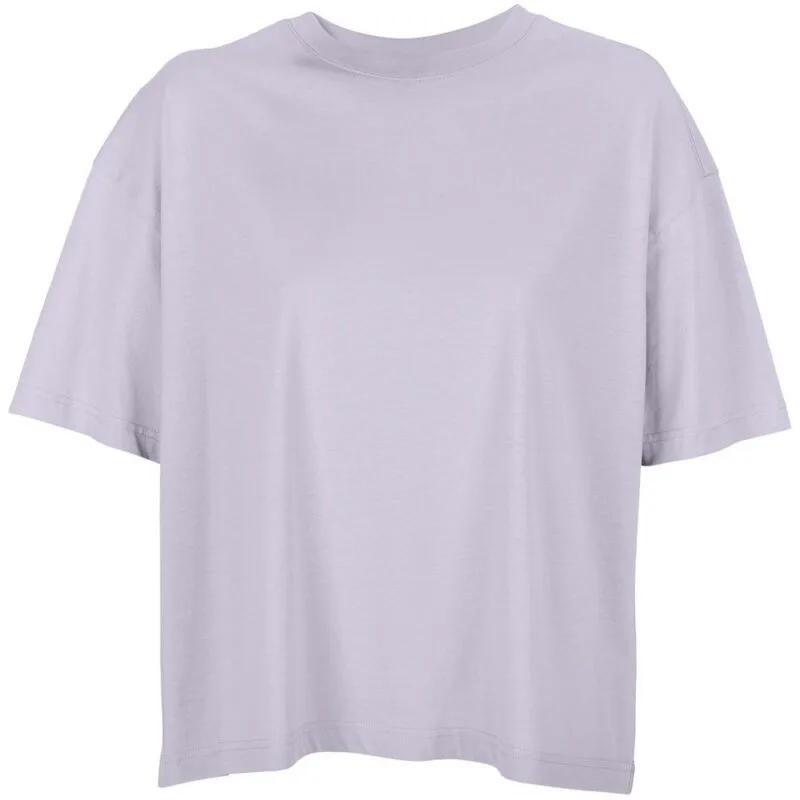 Футболка оверсайз женская Boxy Women, сиреневая