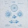 Футболка приталенная Old Patents. Wheel, голубой меланж с логотипом СПб - фото № 3