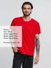 Футболка унисекс Ankara, красная с логотипом СПб - фото № 4