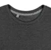 Футболка унисекс Firm Wear, черный меланж с логотипом СПб - фото № 4