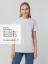 Футболка унисекс T-bolka 140, белая с логотипом СПб - фото № 5