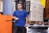 Футболка унисекс T-Bolka 180, темно-синяя с логотипом СПб - фото № 6