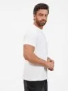 Футболка унисекс T-Bolka 200, белая с логотипом СПб - фото № 5