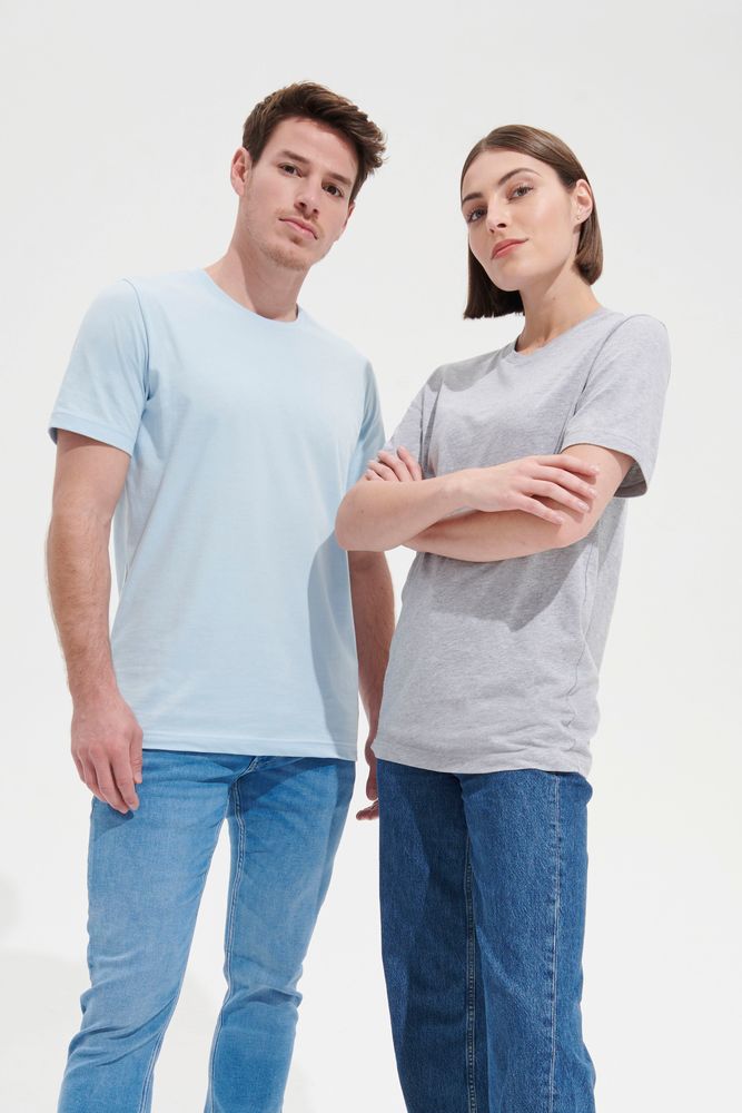 Футболка унисекс Tuner, ярко-синяя с логотипом СПб - фото № 5