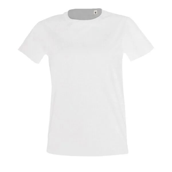 Футболка женская Imperial Fit Women, белая с логотипом СПб - фото № 1
