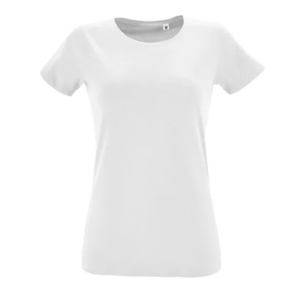 Футболка женская Regent Fit Women, белая с логотипом СПб - фото № 1