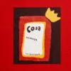 Футболка женская «Сода», красная с логотипом СПб - фото № 2