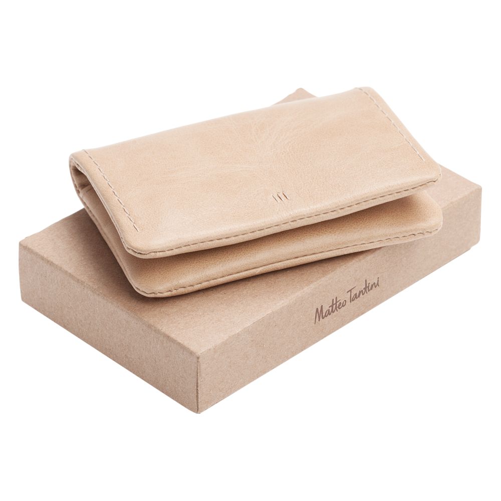Футляр для визиток Caffelatte с логотипом СПб - фото № 1