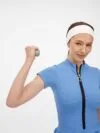 Гантель Streamline 0,5 кг, серая с логотипом СПб - фото № 4