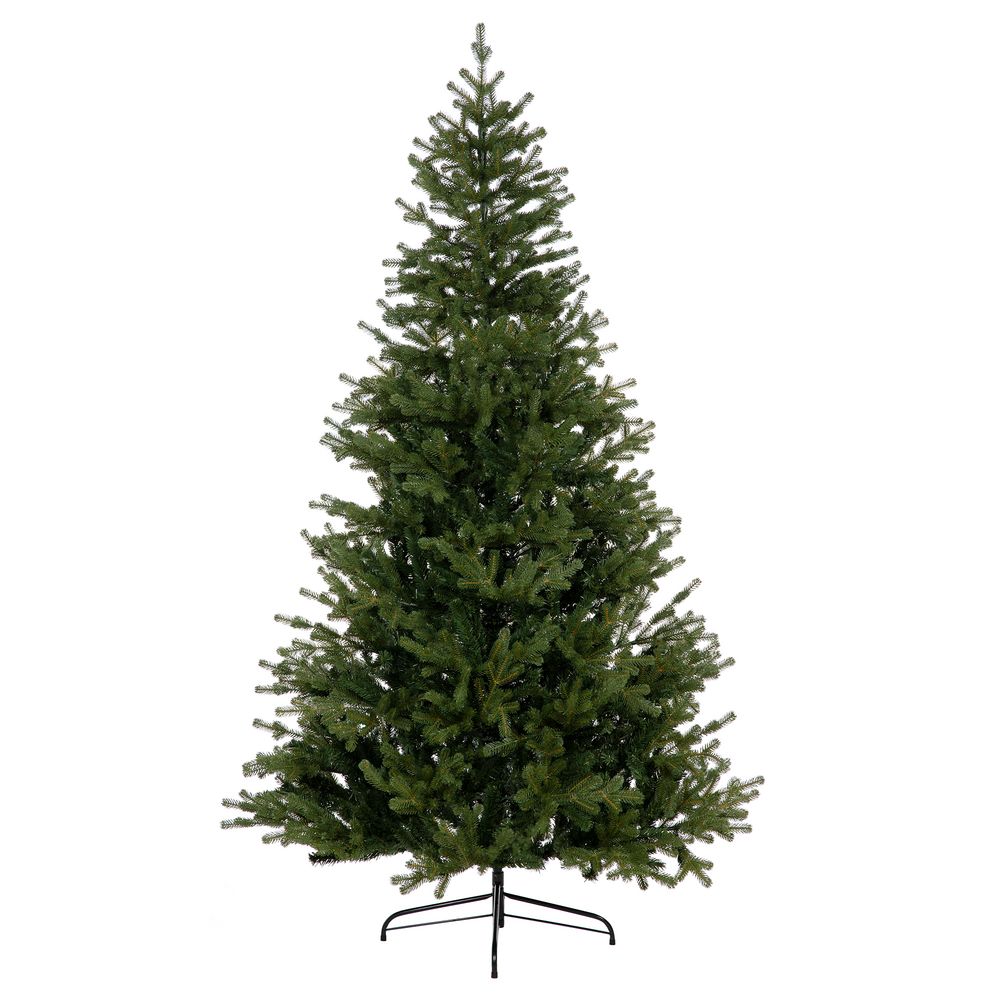 Искусственная ель Ms.Tree, 210 см с логотипом СПб - фото № 1