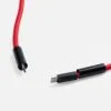 Кабель-ланьярд energyFlex Power Delivery 60 Вт, красный с логотипом СПб - фото № 6