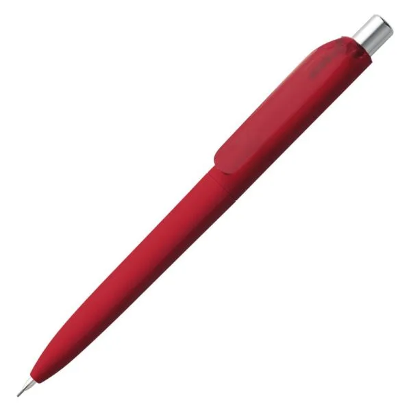 Карандаш механический Prodir DS8 MRR-C Soft Touch, красный с логотипом СПб - фото № 1