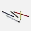 Карандаш простой Triangle Black с ластиком, серебристый с логотипом СПб - фото № 2