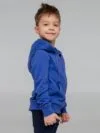 Худи детское Kirenga Kids 2.0, ярко-синее с логотипом СПб - фото № 6