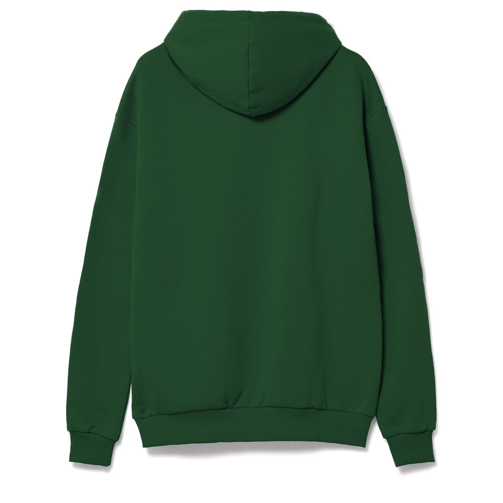 Худи Kirenga Heavy 2.0, темно-зеленое с логотипом СПб - фото № 2