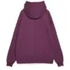 Худи Kulonga Oversize, фиолетовое с логотипом СПб - фото № 2