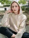 Худи унисекс Phoenix, бордовое с логотипом СПб - фото № 5