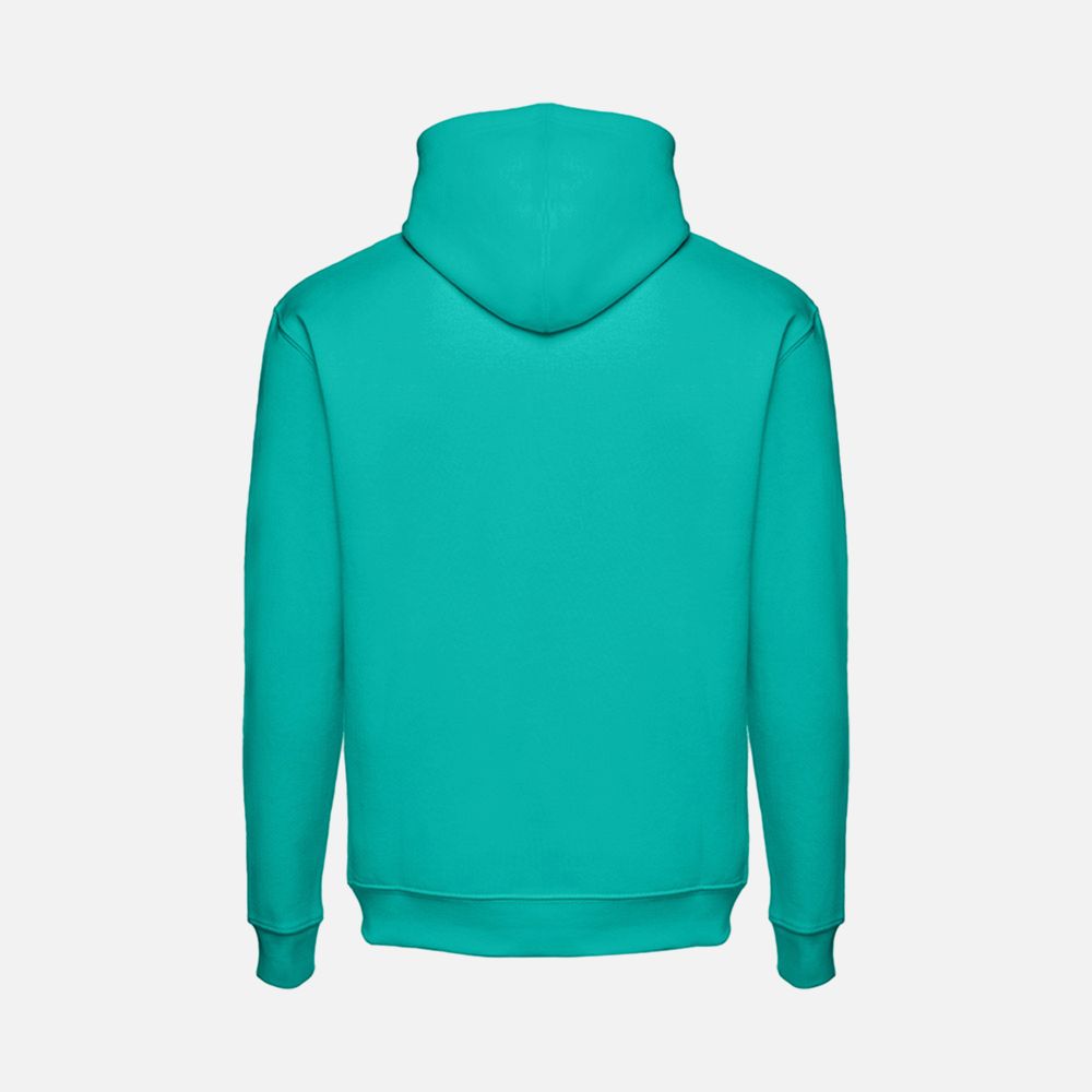 Худи унисекс Phoenix, изумрудно-зеленое с логотипом СПб - фото № 3
