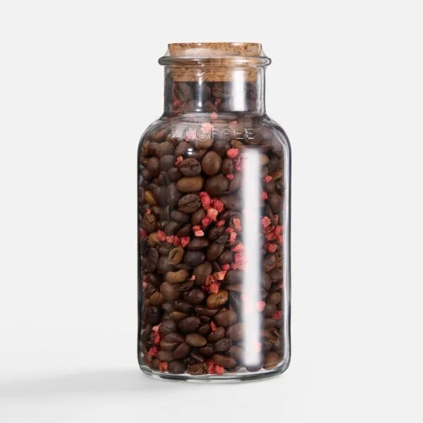 Кофе в зернах Coffeedence, с клубникой с логотипом СПб - фото № 1