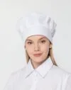 Колпак поварской Cookery, белый с логотипом СПб - фото № 4
